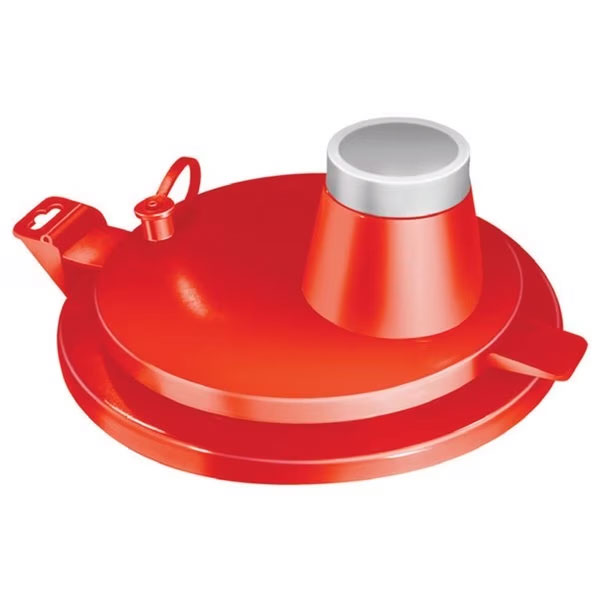 Red 1 Gallon Snap-On Lid