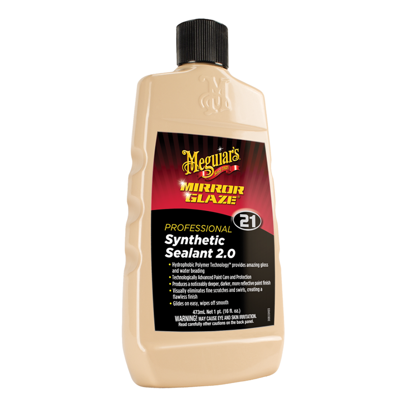 MeguiarS Mirror Glaze Synthetic Sealant 2.0 M2116 16Oz Liquid