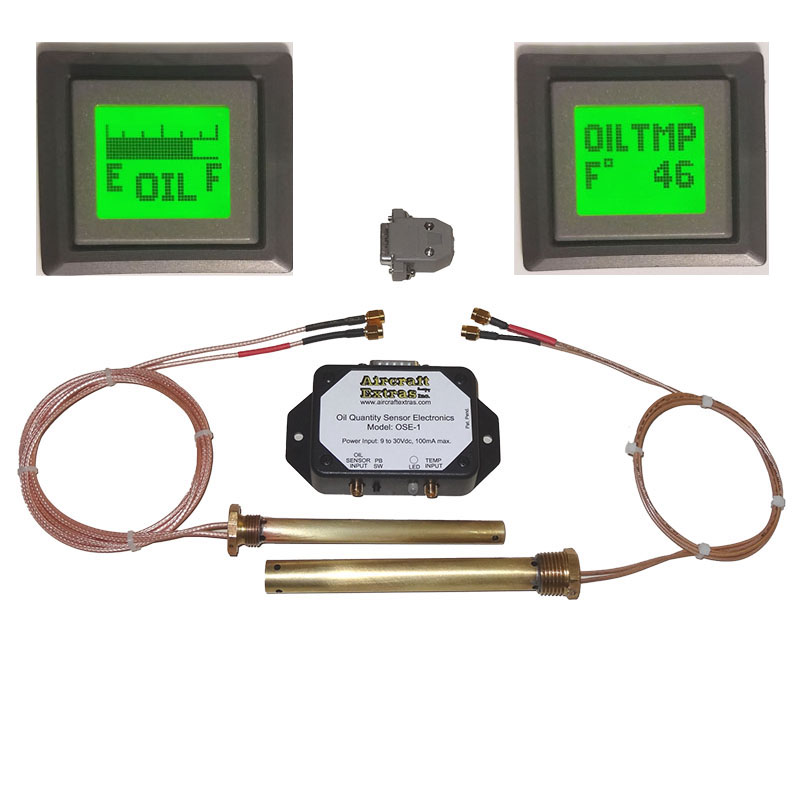 Ae - Oil Quantity Sensor Sxx.X-1/2NPT-48.0 Lycoming Sensor With 48 Inch Cables