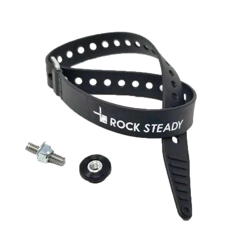 FlightFlix Rock Steady Strut/Skid Standard Ball Mount With Poly Uv Strap