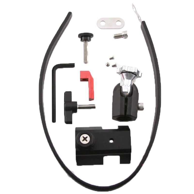 FlightFlix Rock Steady Strut/Skid Standard Ball Mount & Steel Strap