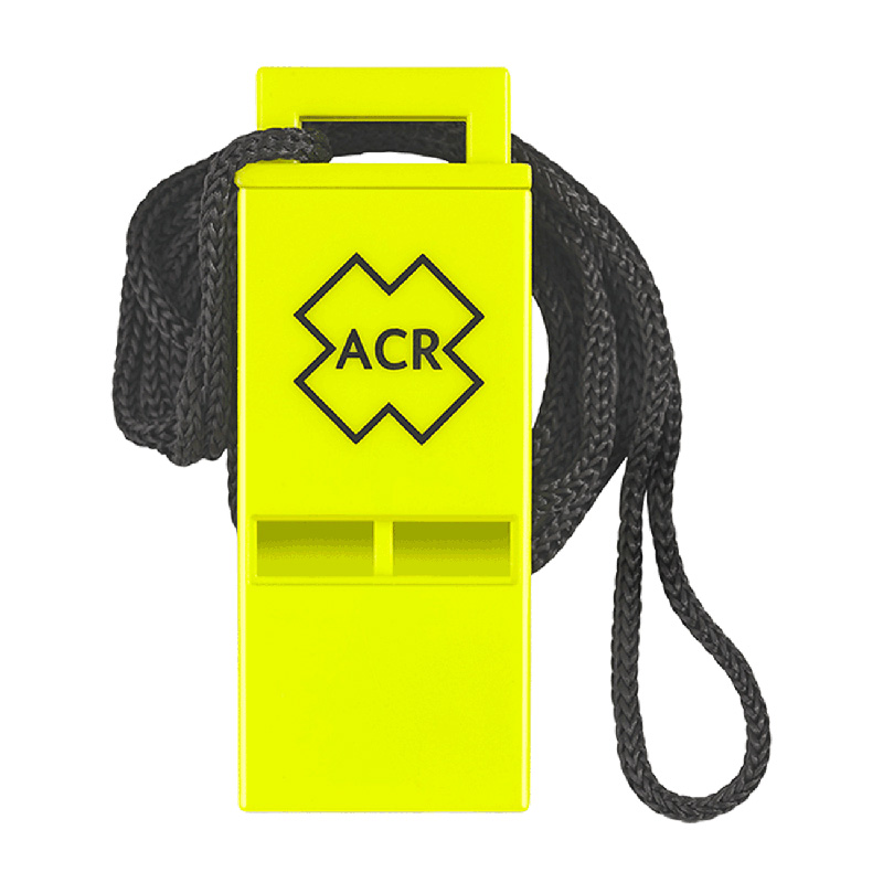Acr Ww-3 Res-Q Whistle/ 18 Lanyard. Card