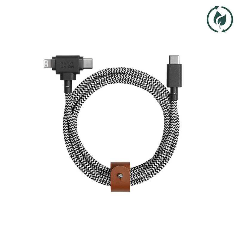 MyGoFlight Premium Duo USB-C/Lightning To USB-C - 4.9 Ft