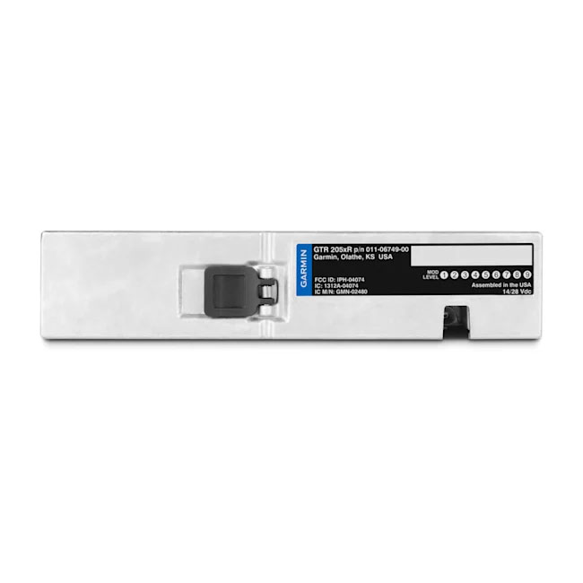 Garmin GTR 205Xr Comm Standard