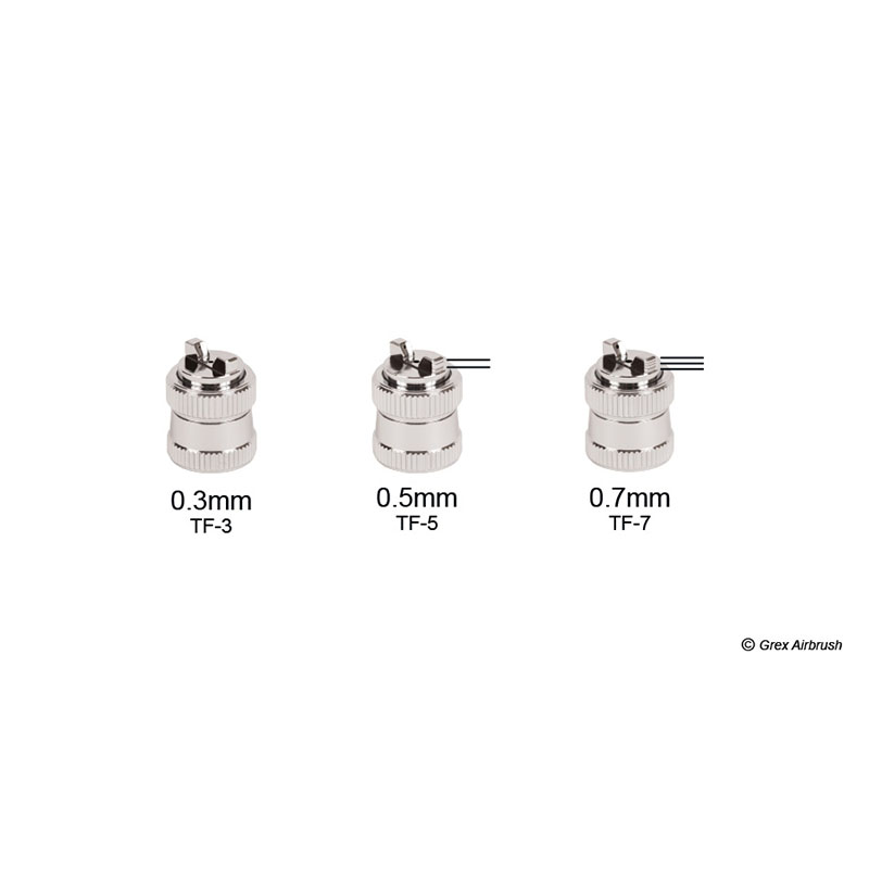 Grex 0.5MM Fan Spray Cap