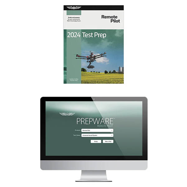 ASA Remote Pilot Test Prep Plus 2024