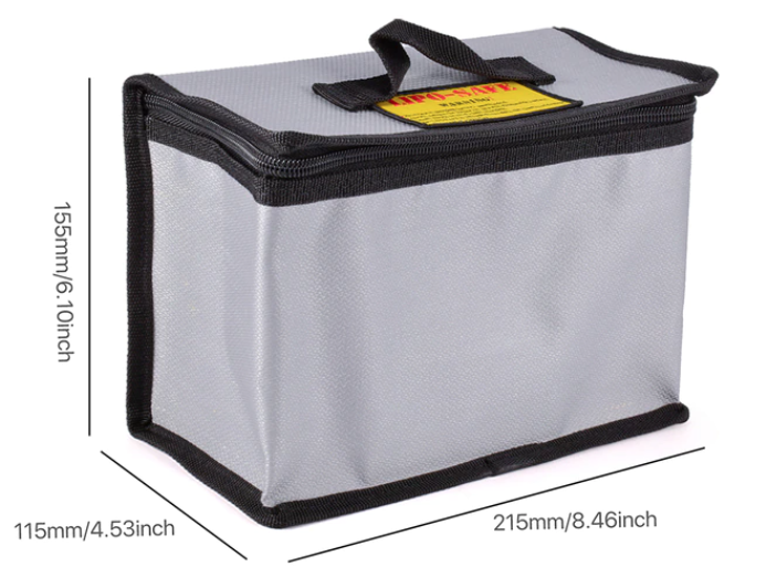 Got Your Six Flysafe Lithium Battery Cockpit Safety Box
