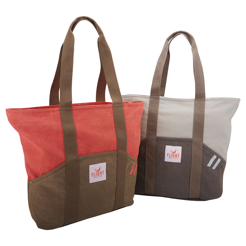 Flight Outfitters Grey Sandbar Tote