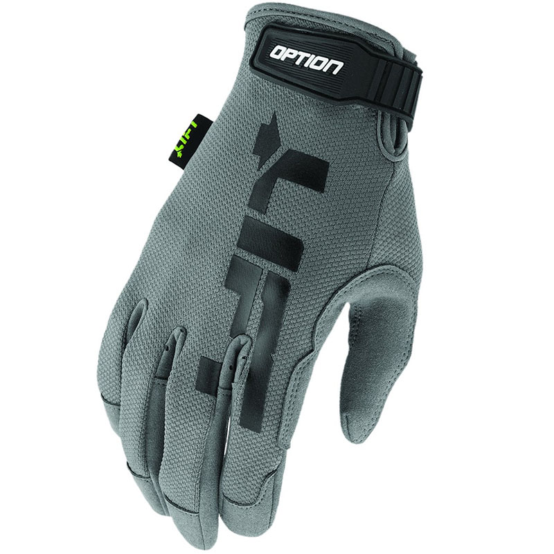 Lift Aviation - Option Glove (Grey)- Synthetic Leather With Air Mesh - Xl
