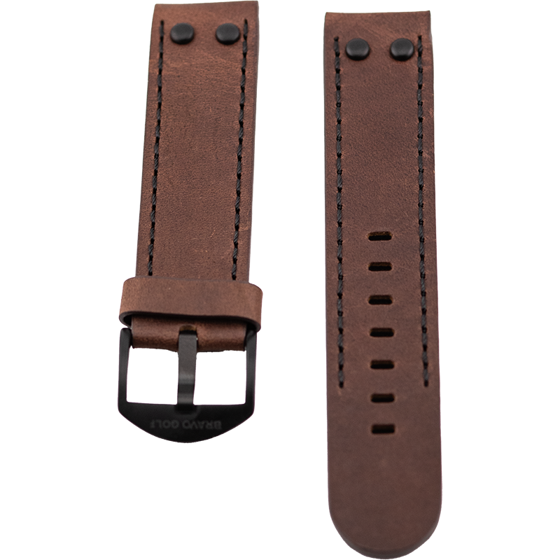 Horween Leather - Grey Band