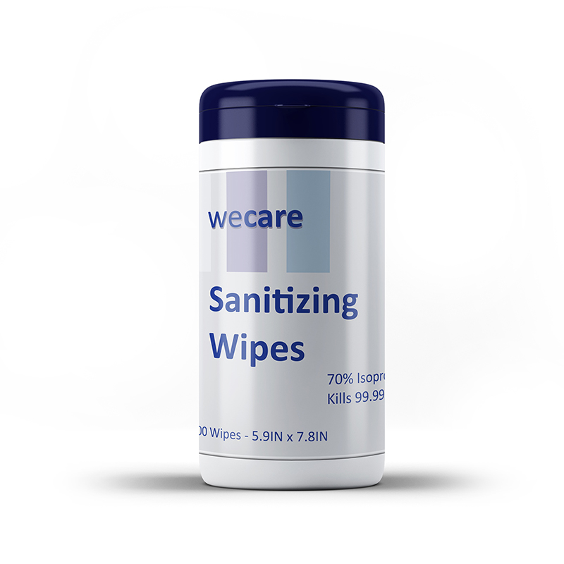70% Isoproply Alcohol Wipes In Canister 15X20Cm Generic Packaging 100 Per Canister