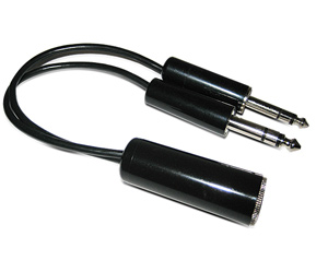 PILOT JB 30 MIC .206 TO DUAL GA ADAPTER