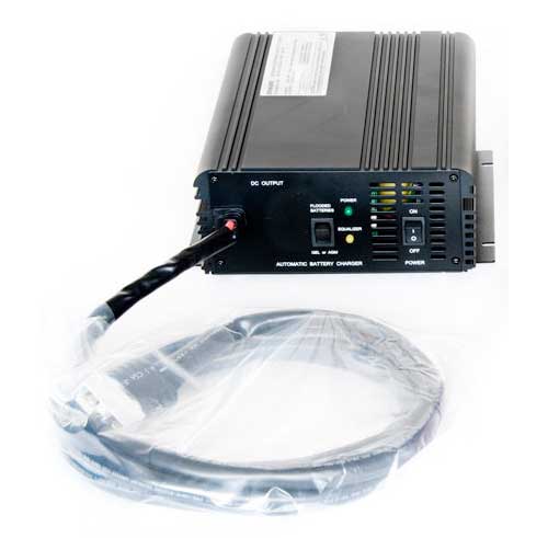 Schauer 24V / 20 Amp Battery Charger with Battery Clips Model JAC2024H-C