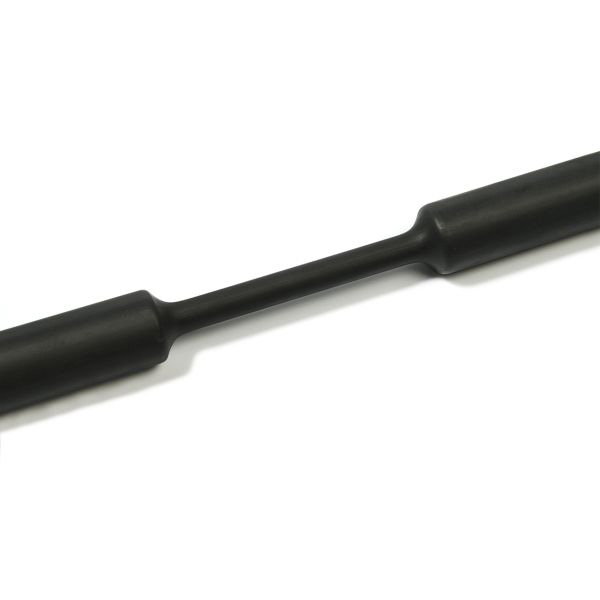 Heat Shrink Tube 1/4 Black 2:1 Ratio