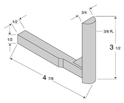 BUCKING BAR 1-1/4 LBS. TP751V1