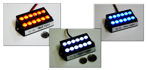 Pilot LED Cabin W003-12 Red 24