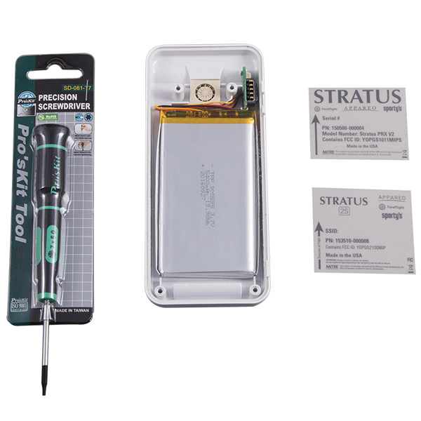 Appareo Stratus Battery Replacement Kit