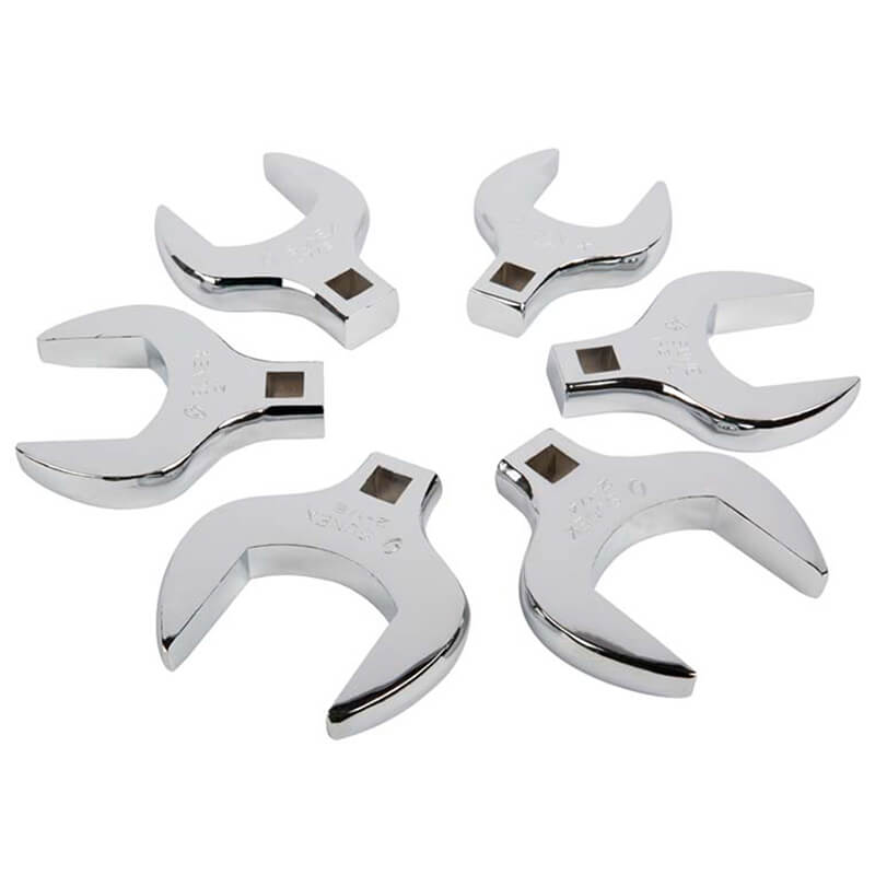 Sunex 6Pc Jumbo Crow Foot Wrenchset