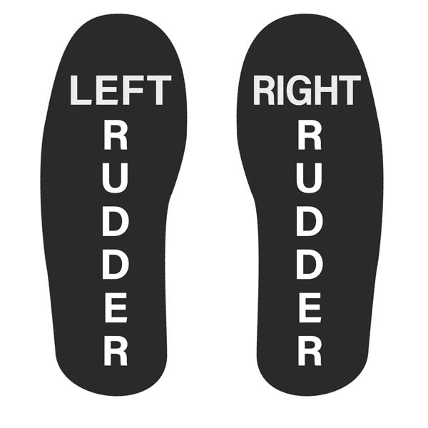 Crew Uniform Socks Left And Right Rudders