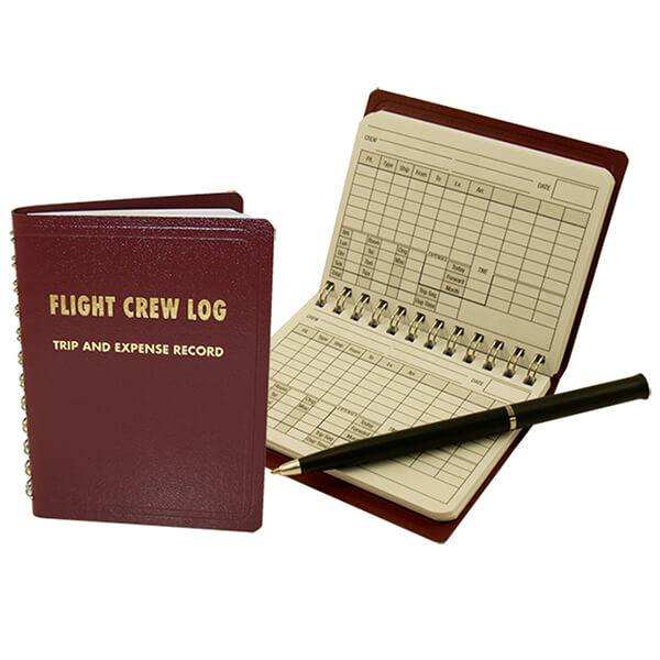 FLIGHT CREW LOG RED