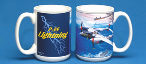 P-38 Classic Flight Mug