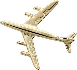 Boeing 707 (3-D Cast) Tackette Gold