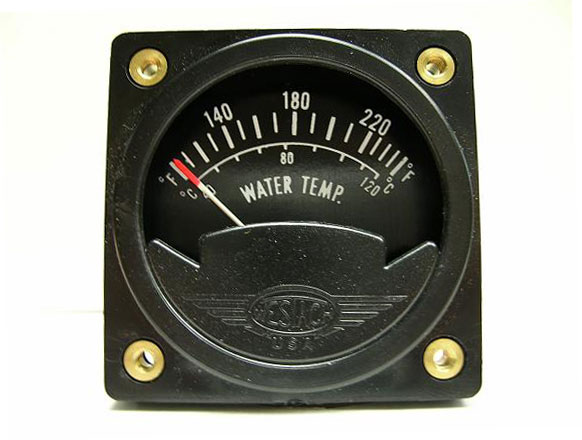 Westach 2-1/4 Square Water Temperature 100-260F 2A9-1 Non-TSO