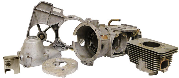 922-061 ROTAX BENT OUTLET SOCKET USED