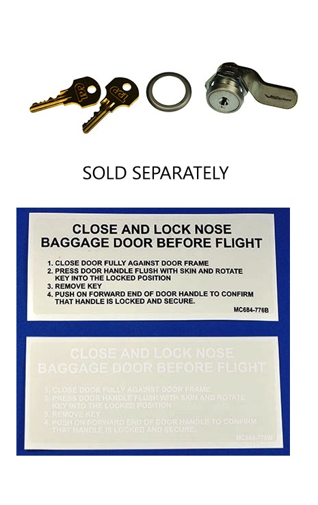 McFarlane Nosecone Placard Kit MC88451-002 FAA-PMA Approved