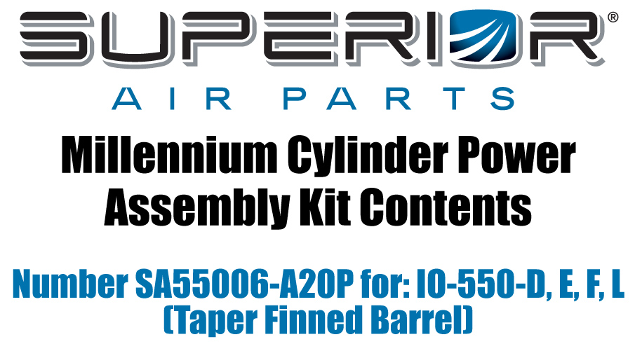 Superior Millennium Cylinder SA55006-A20P Power Assembly