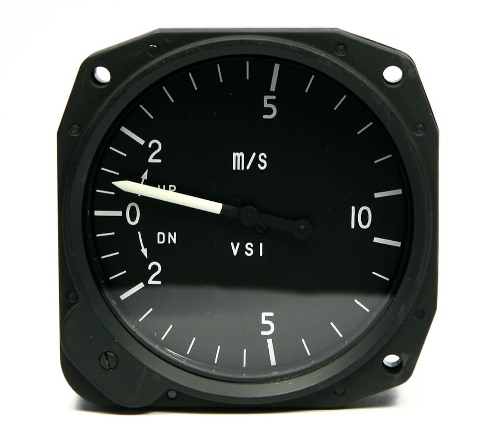 Skysports Non-TSO 3-1/8 Vertical Speed Indicator +/- 10 M/S