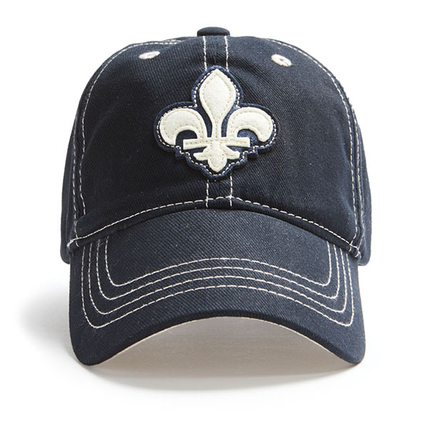 Quebec Shield Cap Adj Navy