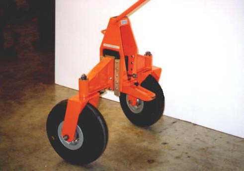 Brackett Bell 214St Hydraulic Front Caster Wheels