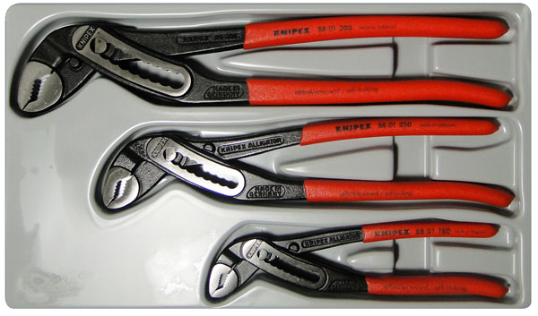 Knipex 3 Pc Alligator Pliers Set (71012)