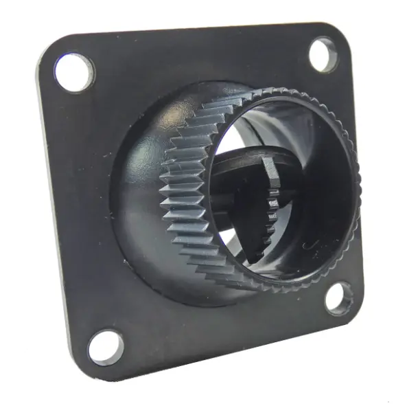 Ball & Socket Air Vent Black