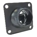 Ball & Socket Air Vent Black