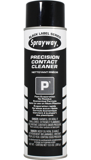 Sprayway P1 13.5Oz Precision Contact Cleaner