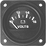 2-1/4 DC Voltmeter Gauge