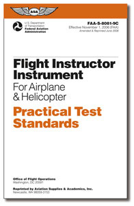 ASA Practical Test Standards (PTS): CFI Instrument Rating