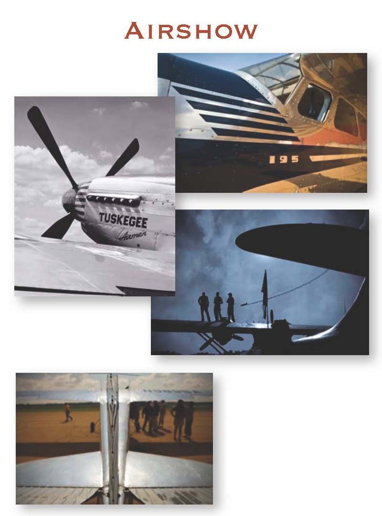 AIRSHOW GREETING CARD SET OF 8