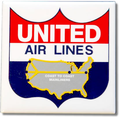 United Air Lines Magnet