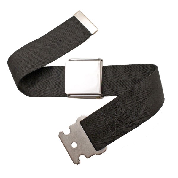 2" SEAT BELT EXTENSION SIVER GRAY EXPERIMENTAL