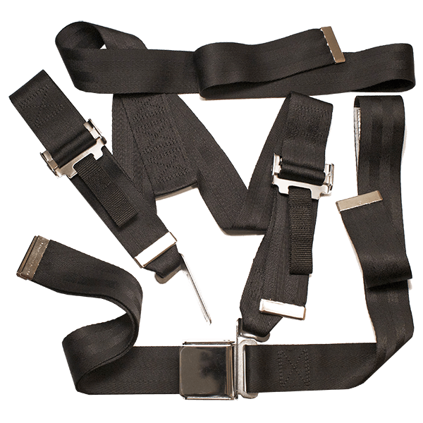 SEAT BELT/HARNESS KIT H701-009 SILVER GRAY