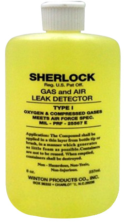 Sherlock Leak Detector Fluid 8Oz Bottle