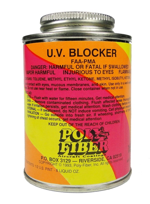 Poly-Fiber Uv Blocker 1/2 Pint