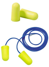 E-A-R Yellow Neon Plug With Cord
