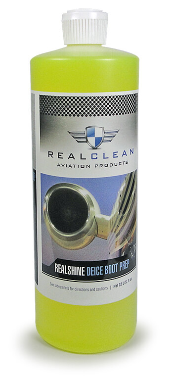 Realclean Real Shine De-Ice Boot Prep 32Oz