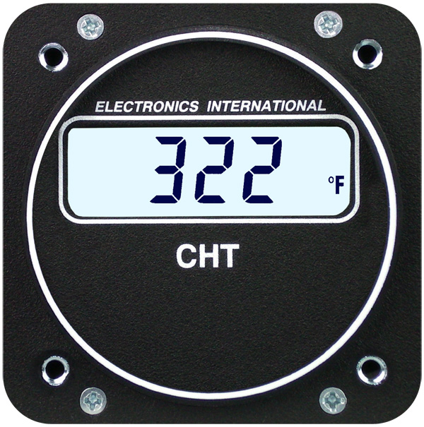 Electronics International C-1 CHT One Channel Gauge 2-1/4 TSO