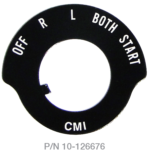 TCM Switch Plate 10-126676