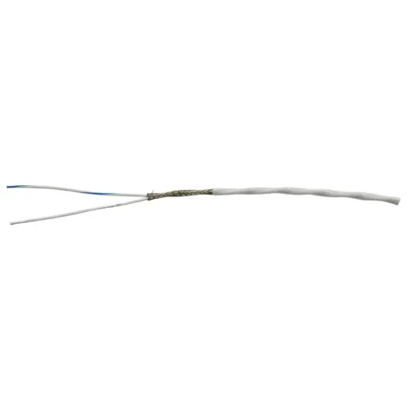 Shielded 22GA 2 Conductor White Wire M27500-22TG2T14